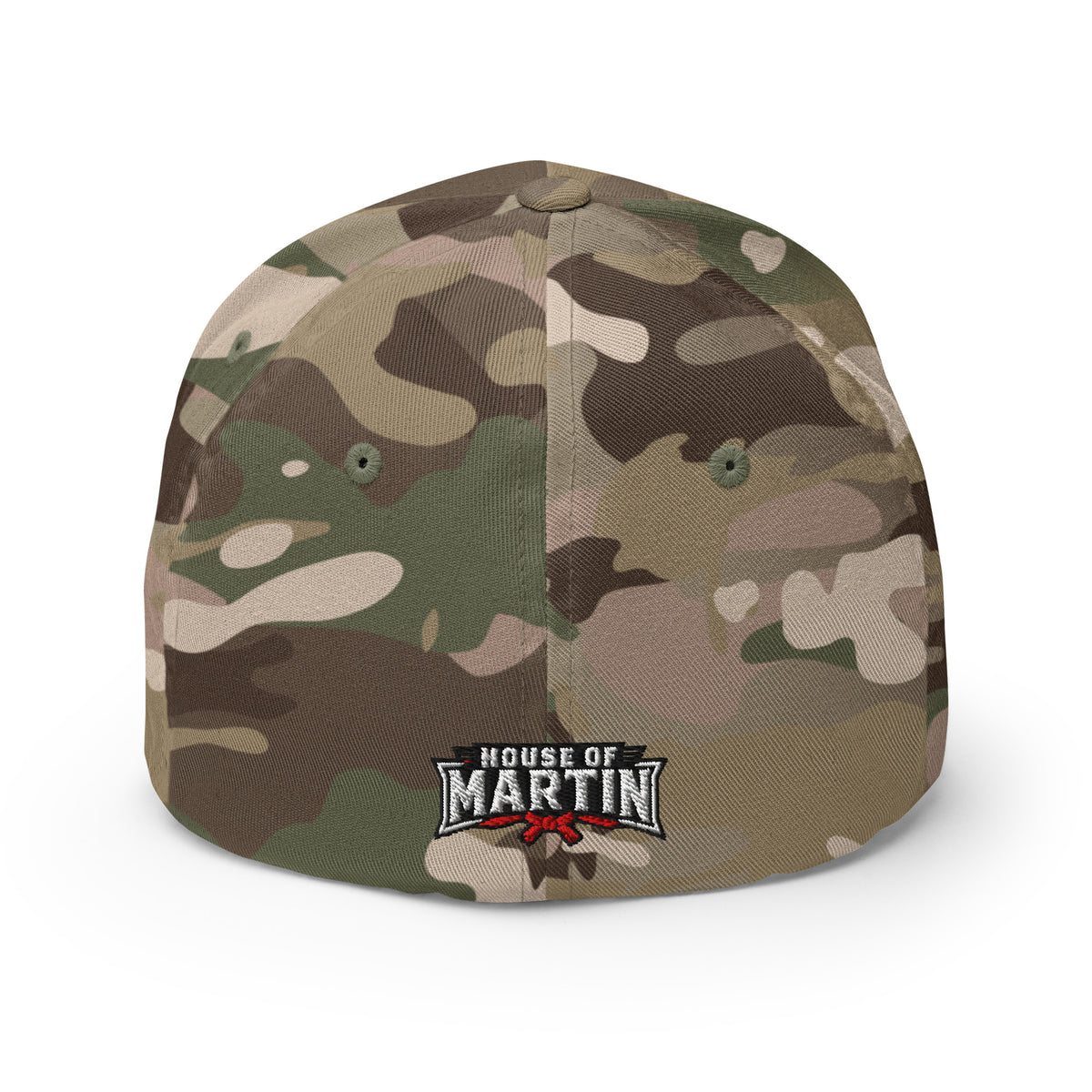 Taekwondo After Coffee structured cap, back view by House of Martin Designs