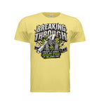 Breaking Through men's tee in daisy, front view by House of Martin Designs