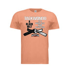 Don't Quit unisex tee in heather orange, front view by House of Martin Designs