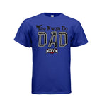 TKD Dad unisex tee, front view by House of Martin Designs