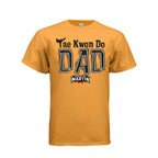 TKD Dad unisex tee, front view by House of Martin Designs