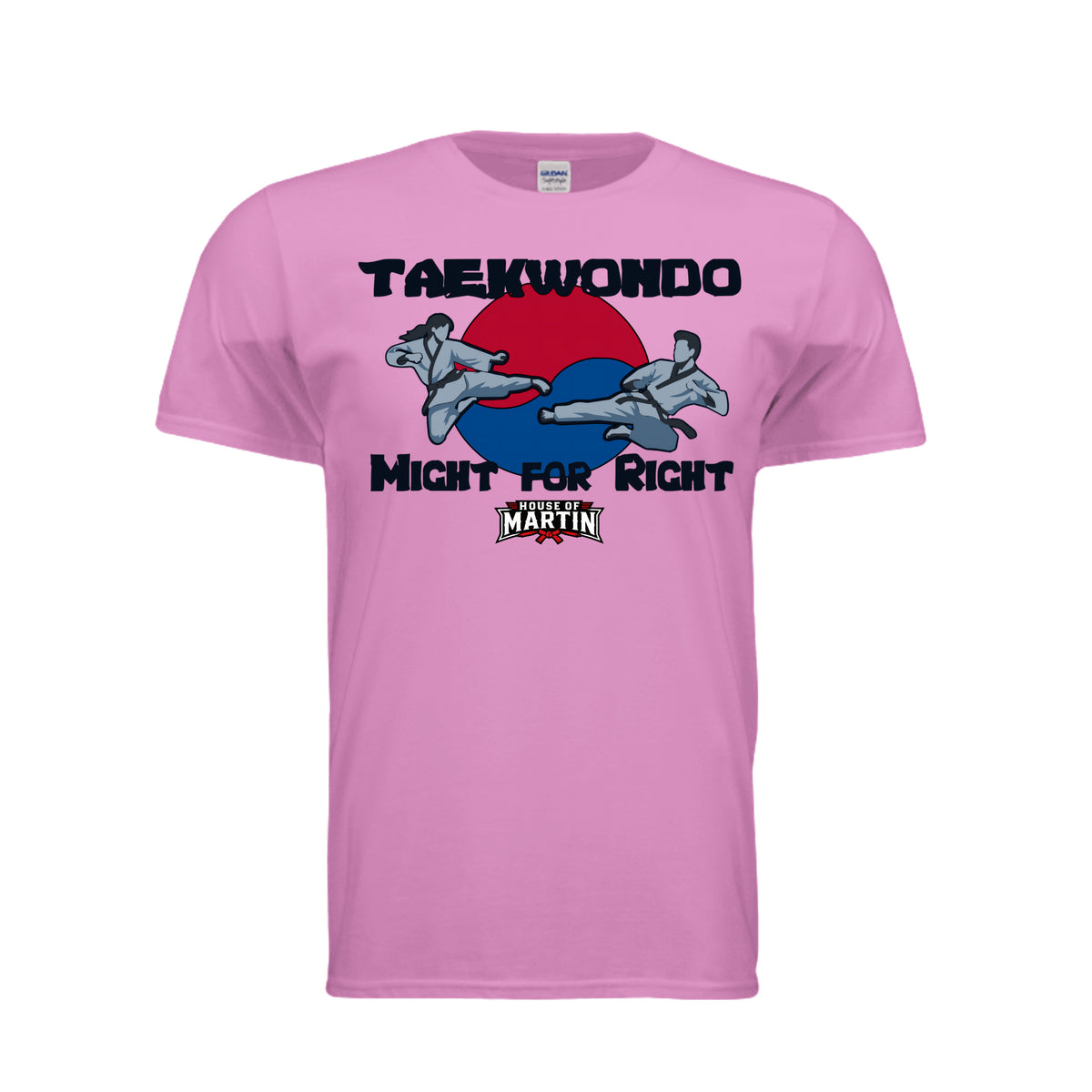 Might for Right unisex tee, front view by House of Martin Designs