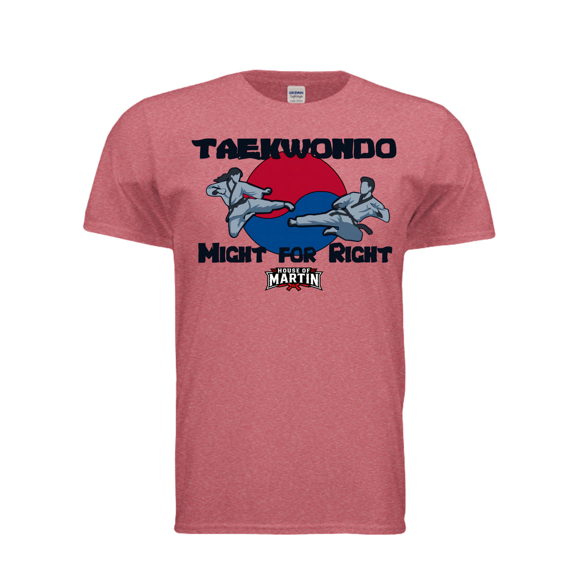 Might for Right unisex tee, front view by House of Martin Designs