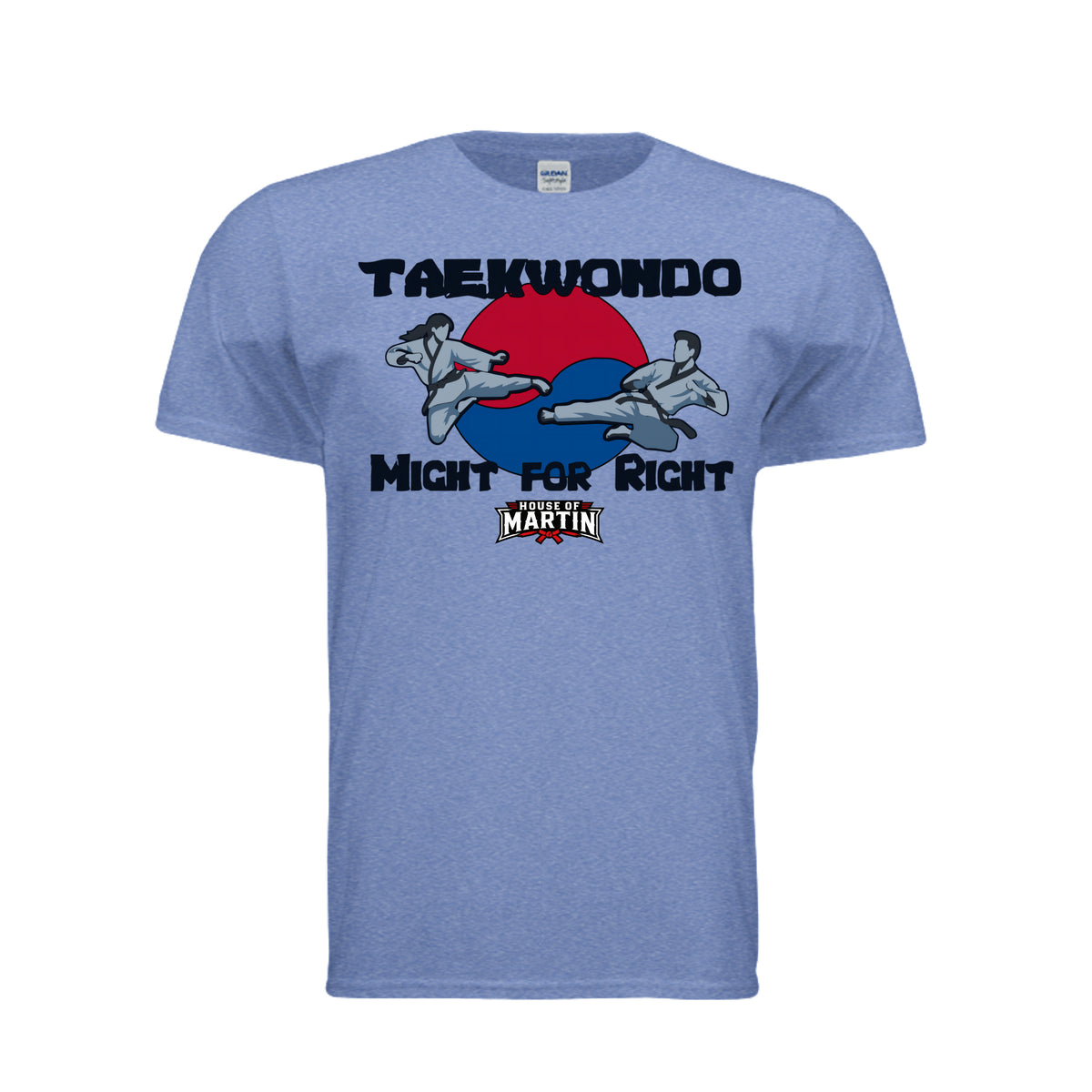 Might for Right unisex tee, front view by House of Martin Designs