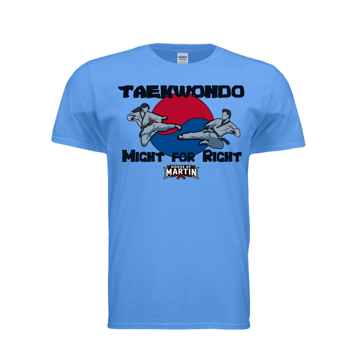 Might for Right unisex tee, front view by House of Martin Designs