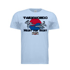 Might for Right unisex tee, front view by House of Martin Designs