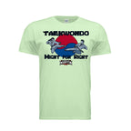 Might for Right unisex tee, front view by House of Martin Designs