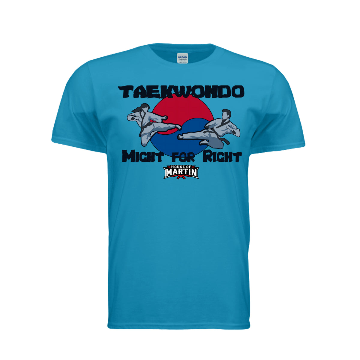 Might for Right unisex tee, front view by House of Martin Designs